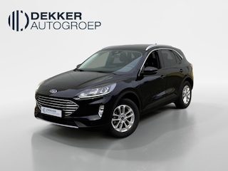 Ford Kuga 2.5 PHEV 225 pk Titanium Winter Pack - Draadloos opladen telefoon Origineel NL auto met weinig km.