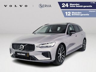 Volvo V60 T8 Plug-in hybrid AWD Plus Dark | SOH 100% | Panoramadak | 360° camera | Head-up display | Harman Kardon | Stoel- en stuurverwarming | Trekhaak