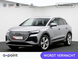 Audi Q4 e-tron 40 Launch edition Advanced Plus 77 kWh 204pk | Komt eind oktober binnen | Panoramadak | Lederen bekleding | Head up Display | Warmte pomp | Verwarmbare voorstoelen en stuurwiel |