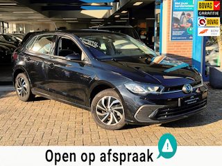 Volkswagen Polo 1.0 TSI Style 2022 ZWART NAVI CLIMA LM NAP!