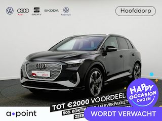 Audi Q4 e-tron 45 S Edition 82 kWh 286pk | Navigatie | Parkeercamera | 21 inch lichtmetalen velgen | Adaptive cruise controle | M<atrix Led | S-line interieur | Verlengde garantie