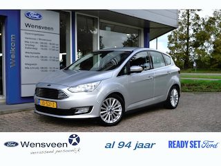 Ford C-MAX 1.0T 125pk ECOBOOST Titanium | trekhaak, 100% onderhouden, navigatie