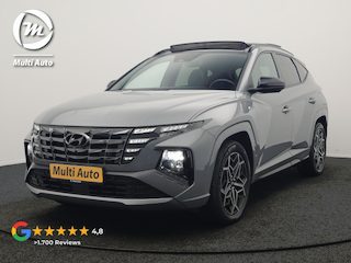 Hyundai Tucson 1.6 T-GDI PHEV N Line Sky 4WD 265pk Dealer O.H. | SOH 97,2% | Panodak | Adaptive Cruise | 360 Camera | Alcantara Sportstoelen Memory & Ventilatie | Keyless | BLIS | Stoelen & Stuur Verwarmd | Apple Carplay | Navigatie | DAB | Plug In Hybri