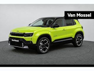 Jeep Avenger Summit 54 kWh | Electrisch Schuifdak | Stoelverwarming | Apple Carplay/Android Auto | LMV 18" | Warmtepomp |