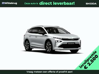 Skoda Enyaq 85 Sportline Tour Edition /  Business Upgrade pakket - Advanced / Trekhaak wegklapbaar