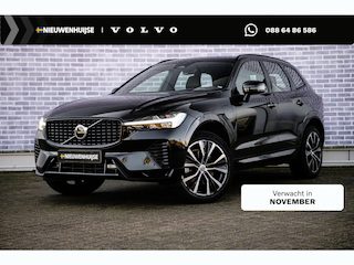 Volvo XC60 2.0 T6 Plug-in Hybrid AWD Plus Dark | Long Range | Panoramadak | Sportstoelen | Lichtmetalen Velgen 20 inch | Achteruitrijcamera | Keyless Entry | Elektrische Achterklep | Elektrisch Verstelbare Voorstoelen | Stoelverwarming voor en achter | Cruise Control Adaptief | BLIS | Google Navigatie | Apple Carplay | Android Auto