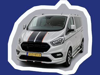 Ford Transit Custom 320 2.0 TDCI L1H1 Sport DC 185PK Navigatie Schuifdeur L+R Dubbele cabine Camera