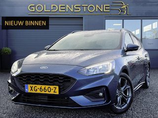 Ford Focus Wagon 1.0 EcoBoost ST Line Business ✓2e Eigenaar✓Navi✓Camera✓Carplay✓Afn.Trekhaak✓125pk✓Keyless✓Stoelverw✓Stuurverw✓6 Bak✓Dealer Onderhouden✓17'' Lm velgen✓Pdc V+A✓N.A.P✓Apk tot 02-2027