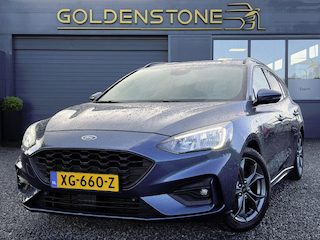 Ford Focus Wagon 1.0 EcoBoost ST Line Business ✓2e Eigenaar✓Navi✓Camera✓Carplay✓Afn.Trekhaak✓125pk✓Keyless✓Stoelverw✓Stuurverw✓6 Bak✓Dealer Onderhouden✓17'' Lm velgen✓Pdc V+A✓N.A.P✓Apk tot 02-2027