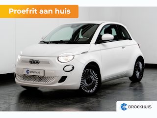 Fiat 500 Icon 42 kWh GROTE ACCU! | Carplay | Clima | Cruise | Lichtmetaal | | Airco (automatisch) | Alarm klasse 1(startblokkering) | Anti Blokkeer Systeem