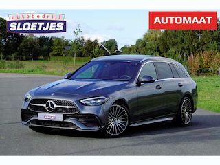 Mercedes-Benz C-klasse Estate 300 AMG Line in nieuwstaat |BTW |Digital Light |Burmester geluid |Panoramadak |Selenietgrijs |19" AMG velgen |1e eigenaar |258 pk |Camera |Cruise |Navi