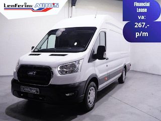 Ford Transit 2.0 TDCi 130 pk L4H3 Navi, Camera Apple Carplay, Airco, Cruise Control, 270 Graden Deuren, PDC V+A, 3-Zits