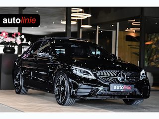 Mercedes-Benz C-klasse 300 e AMG Night Edition, Pano, Luchtvering, Burmester, 360, Virtual, Multibeam, Keyless. CarPlay!