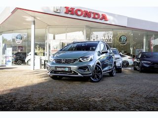 Honda Jazz 1.5 Full Hybrid Automaat Advance Crosstar | Sage Green Pearl | 8 jaar garantie | Nieuwe auto | Adaptieve cruise | Climate con