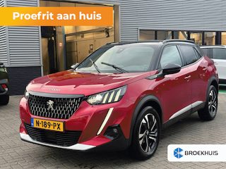 Peugeot 2008 1.2 PureTech GT Stoelverwarming | Camera | Parkeersensoren Rondom | Carplay | Digitaal Dashboard | Climate | Cruise | Achteruitrijcamera | Afwijkende dakkleur | Airco (automatisch)