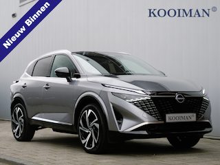 Nissan Qashqai 1.3 MHEV Xtronic Tekna Plus 158 Pk Automaat Navi / DAB / Apple Carplay / Pano-dak / Leer / Winterpakket