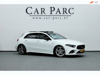 Mercedes-Benz A-klasse 200 AMG Line LED/VIRTUAL/SFEER/PANORAMADAK/LEER+S.VERWARMING+MEMORY/360/LINE/ACC/ECC/12 MDN GARANTIE!