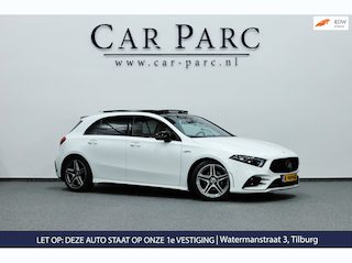 Mercedes-Benz A-klasse 200 AMG Line LED/VIRTUAL/SFEER/PANORAMADAK/LEER+S.VERWARMING+MEMORY/360/LINE/ACC/ECC/12 MDN GARANTIE!
