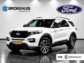 Ford Explorer ST-Line Plug-in-Hybrid 457pk AWD | Afn. Trekhaak | Star White Metallic | 4 jaar Garantie