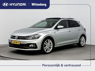 Volkswagen Polo 1.0 TSI HIGHLINE BUSINESS R | SUPERDEAL! | UNIEK! | OPEN DAK | CLIMA | CRUISE ADAPT. | PDC VOOR & ACHTER | NAVI | 17'' LM VELGEN | STOELVERWARMING |