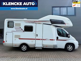 Hymer C 534 Eriba NL-camper 94.968km Levelsysteem TOPSTAAT 6 persoons Airco Cruise ctrl Garage XL
