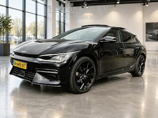 Kia EV6 GT-Line 77.4 kWh AWD | SOH 100% | 360° CAMERA | HEAD-UP DISPLAY | PANORAMADAK | STOELKOELING | STOEL- & STUURVERWARMING