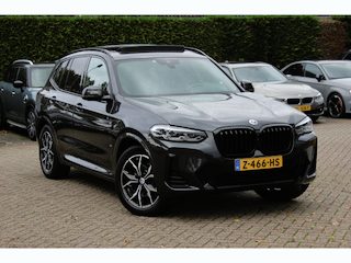 BMW X3 xDrive30e High Exe. M Sport / Trekhaak / Panoramadak / 360Camera / Head-up / Leder / 21'' / Harman Kardon / Keyless / Elektr. stoelen / Stuur+Stoelverwarming / Dodehoek / DAB / Cruise Control