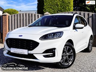 Ford Kuga 2.5 PHEV ST-Line X TREKHAAK HALFLEER ALCANTARA STOEL STUUR VERWARMING APPLE CARPLAY NAVI CLIMATECONTROL P-CAMERA