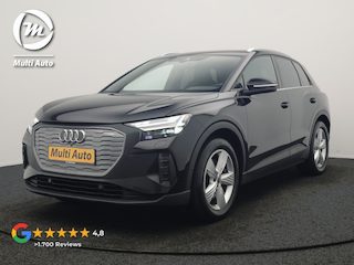 Audi Q4 e-tron 45 quattro S Line 82 kWh 286pk Dealer O.H | Trekhaak Af Fabriek | Adaptive Cruise | 360 Camera | Matrix LED | Lederen Sportstoelen Verwarmd | Keyless | Sfeerverlichting | Blis | Navigatie | Virtual | DAB | 19"L.M |