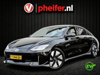 Hyundai Ioniq 6 Connect 53 kWh SOH 100% Leer/ Head-up/ Camera/ Stoel-stuurverwarming/ Blindspot/ Navigatie/ Carplay