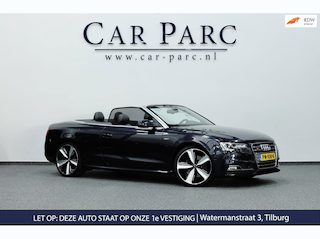 Audi A5 Cabriolet 3.0 TFSI quattro 333+PK FACELIFT/LED/LEER+NEK+S.VERWARMING+MEMORY/20" LMV/CAM/CRUISE/ECC/12 MND GARANTIE!