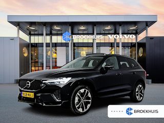 Volvo XC60 T6 Recharge Ultra Dark | 20" | Luchtvering | 360 Camera | Trekhaak | Head-Up | Panoramadak | Harman Kardon | Elektr. verst. Stoelen