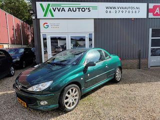 Peugeot 206 CC 1.6-16V Roland Garros airco, elektr ramen, APK 06-2027!