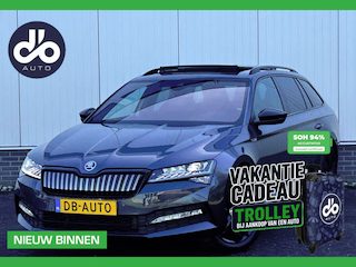 Skoda Superb Combi 1.4 TSI iV Sportline Business SOH 94% I PANO DAK I MEMORY KUIPSTOEL I DIGI DISPLAY I STOEL V.W.