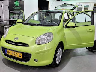 Nissan Micra 1.2 TEKNA / PAnoramadak / Bluetooth / Nieuwe APK / Airco / 5-deurs.