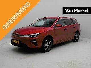 MG 5 Electric Standard Range Luxury 50 kWh | Apple Carplay/Android Auto | Achteruitrijcamera | Half Lederen Bekleding | Lichtmetalen Velgen |