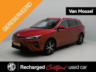 MG 5 Electric Standard Range Luxury 50 kWh | Apple Carplay/Android Auto | Achteruitrijcamera | Half Lederen Bekleding | Lichtmetalen Velgen |