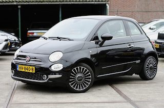 Fiat 500 0.9 TwinAir Turbo Lounge / NAP / Digitaal Displ. / Leer / Airco