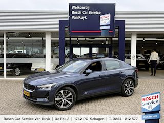 Polestar 2 Long Range Dual Motor Launch Edition 78kWh / SOH 91,4% / Binnenkort Beschikbaar! / Foto's Volgen! / Bel nu voor afspraak! / NL-Auto / 408 PK / BTW-Verrekenbaar / Stoel- en Stuurverwarming / Adaptieve Cruise-Control met Stop&Go / Climate-Control / DAB-Radio / Google MAPS navigatie / Apple-CarPlay / Pilot-Assist / 360-graden Camera / Panorama-Dak / 20'' LMV / ENZ.