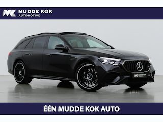 Mercedes-Benz E-klasse 53 AMG 4MATIC+ | Nightpakket | Panoramadak | Burmester | Stoelverwarming+ventilatie | Head-Up | 21 Inch