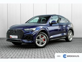 Audi Q5 55 TFSI e S edition Competition 367PK | Panorama Dak | Elek. Stoelen incl. geheugen | Luxe Ledere Bekleding | Afgevlakt Stuur