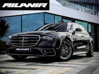 Mercedes-Benz S-klasse 580 e 4MATIC Lang AMG Line|chauffeurspakket|pano|tv schermen|drive pilot