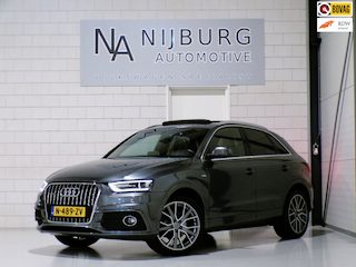 Audi Q3 2.0 TFSI Quattro S Line "Automaat" 2X S-Line Pano Stoelverwarming Xenon-LED 19"Velgen Navigatie Cruise-control Garantie
