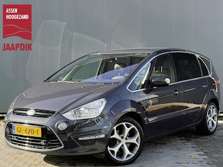 Ford S-MAX BWJ 2015 | 1.6T 161PK Platinum 7p. | TREKHAAK | PANO DAK | LEER/ALCANTARA | CLIMA | NAVI | PDC | DONKER GLAS |