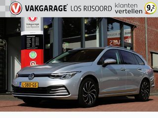Volkswagen Golf Variant 1.0 eTSI Aut. *Life* | Trekhaak | Carplay | Adaptive Cruise & Climate Control | Massage Stoelen | PDC | Navigatie | Privacy | Bluetoot