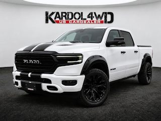 Dodge Ram 1500 5.7 V8 4x4 Crew Cab Limited BLACK ON WHITE EDITION!!| BPM VRIJ! | Virtual cockpit | Head-up | Incl leren bedcover| Panorama | Incl. LPG en Trekhaak | Full options | | NIEUWE AUTO | Geheel rijklaarprijs | DIRECT RIJDEN |