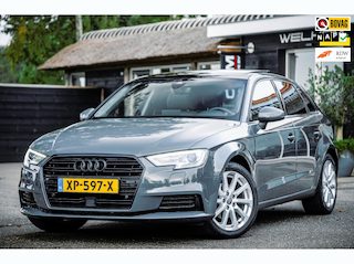 Audi A3 Sportback 35 TFSI Design Pro Line Automaat I Panoramadak I Leder I Adaptieve Cruise I Nanogrijs Metallic I 17 Inch I NAP