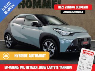 Toyota Aygo Hybrid 115 pulse - DIRECT UIT VOORRAAD LEVERBAAR - EASY PACK (PARKEERSENSOREN VOOR & ACHTER / KEYLESS ENTRY) - VOORSTOELEN VERWARMD - KEYLESS START - CLIMATE CONTROL - APPLE CARPLAY/ANDROID AUTO - ACHTERUITRIJCAMERA - CRUISE CONTROL ADAPTIEF - DRAADLOZE TELEFOONLADER - TWO TONE
