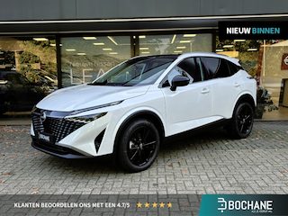 Nissan Qashqai 1.5 e-Power Tekna NIEUW UIT VOORRAAD LEVERBAAR | Elektrisch bedienbare achterklep met sensorsturing | Lederen bekleding | Climate Control | Adaptieve Cruise Control | Stoel- en stuurverwarming | Navigatiesysteem | Elektrisch bedienbare bestuurdersstoel  TOT 10 jaar fabrieksgarantie