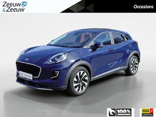 Ford Puma 1.0 EcoBoost Hybrid Titanium | Dealeronderhouden | Trekhaak afneembaar | Navigatie | Achteruit rij camera